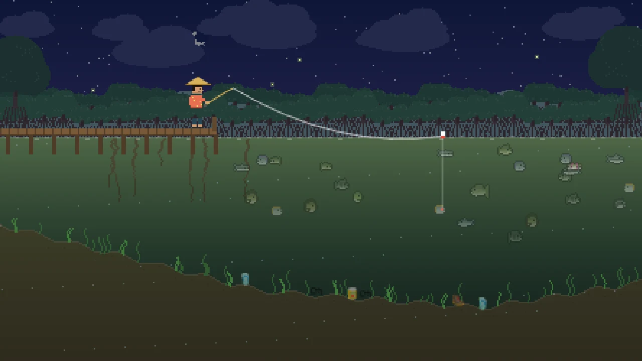 Memancing di Rawa Bakau, game Kail Nusantara
