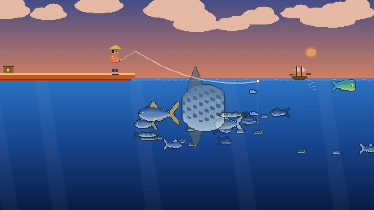 Memancing di Laut Lepas, game Kail Nusantara