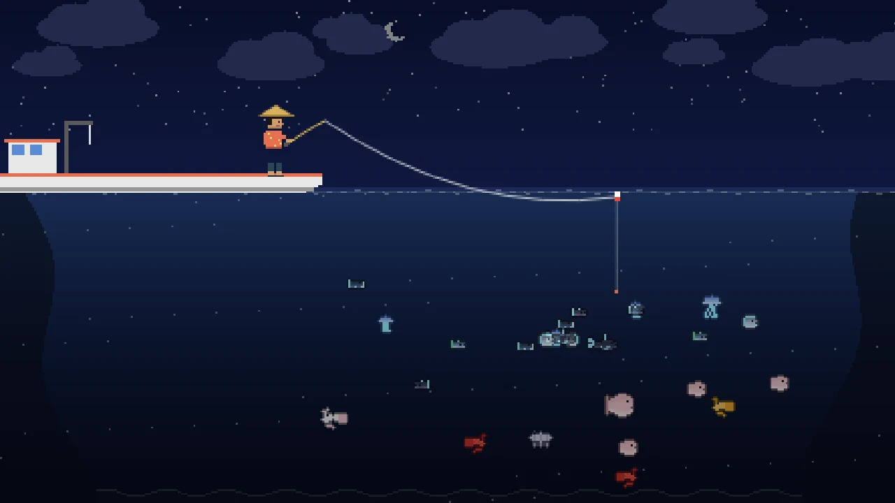 Memancing di Palung Senyap, game Kail Nusantara